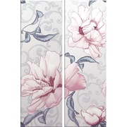 Декор Azulejos alcor Santorini Décor Fiore Blanco (комплект из 2-х шт)